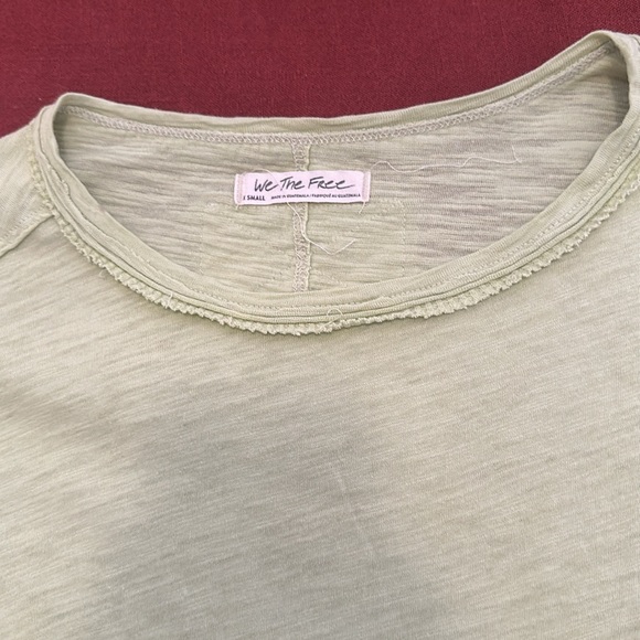 WE THE FREE lime green tshirt - Picture 3 of 5